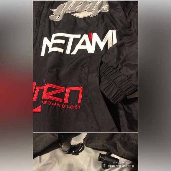 Vintage Realwheelz Racing Windbreaker Jacket L Cars Import Toyo Apc Supreme Max - Picture 5 of 12